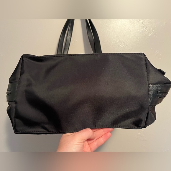 Botkier New York Black Large Tote Nylon Zipper Shoulder Bag - Picture 7 of 12
